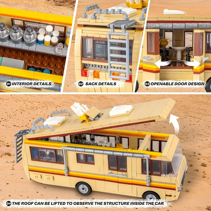 Detailed Camper Building Set - Vanstory