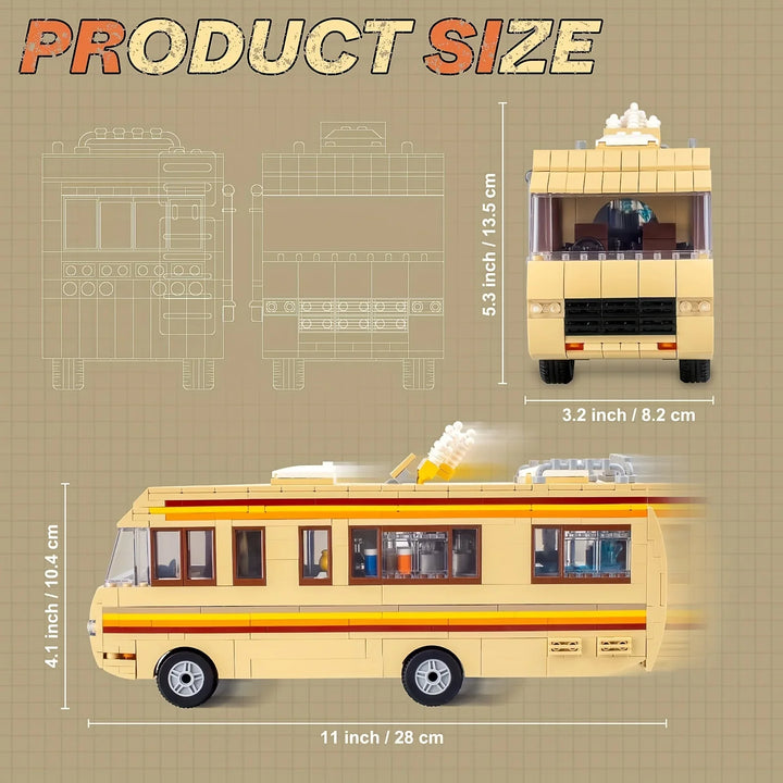 Detailed Camper Building Set - Vanstory