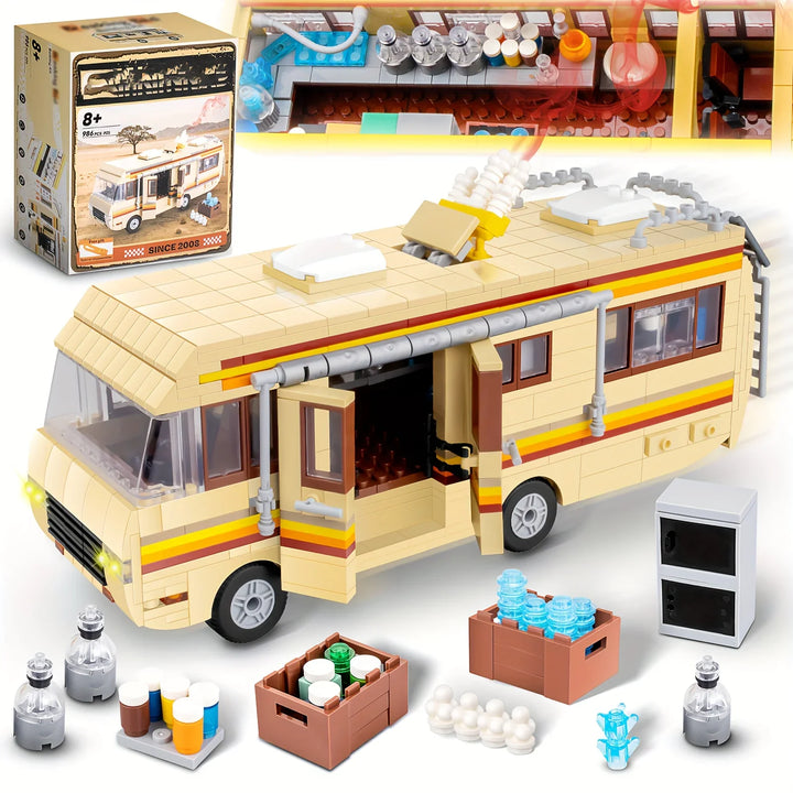 Detailed Camper Building Set - Vanstory