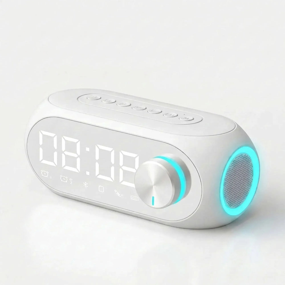 Digital Alarm Clock With Bluetooth Speaker - Knovia