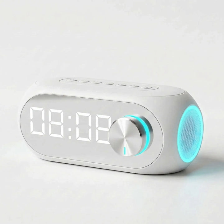 Digital Alarm Clock With Bluetooth Speaker - Knovia