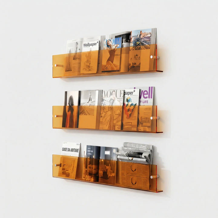 Doorzichtige Wandplankhouder In Liggend Formaat - Wallshelf