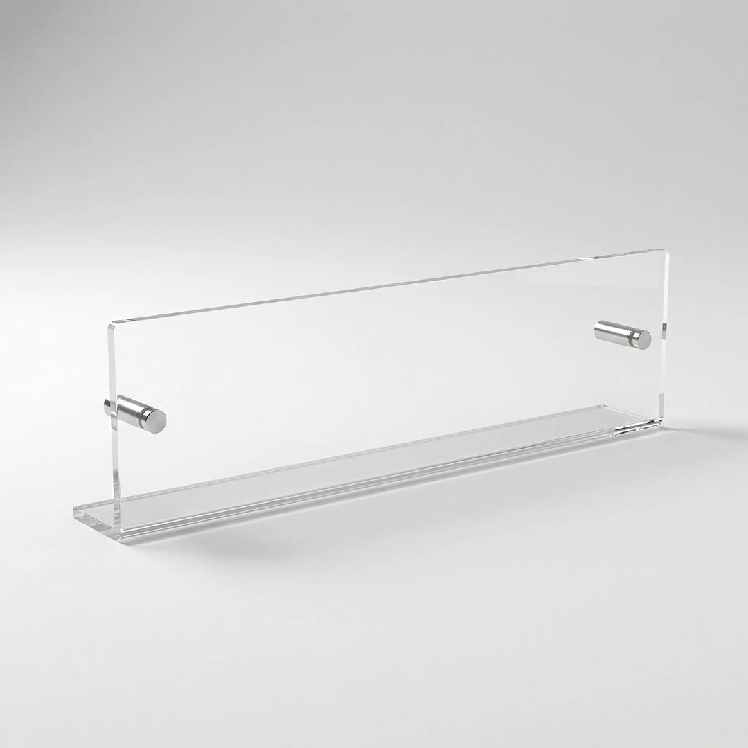 Doorzichtige Wandplankhouder In Liggend Formaat - Wallshelf
