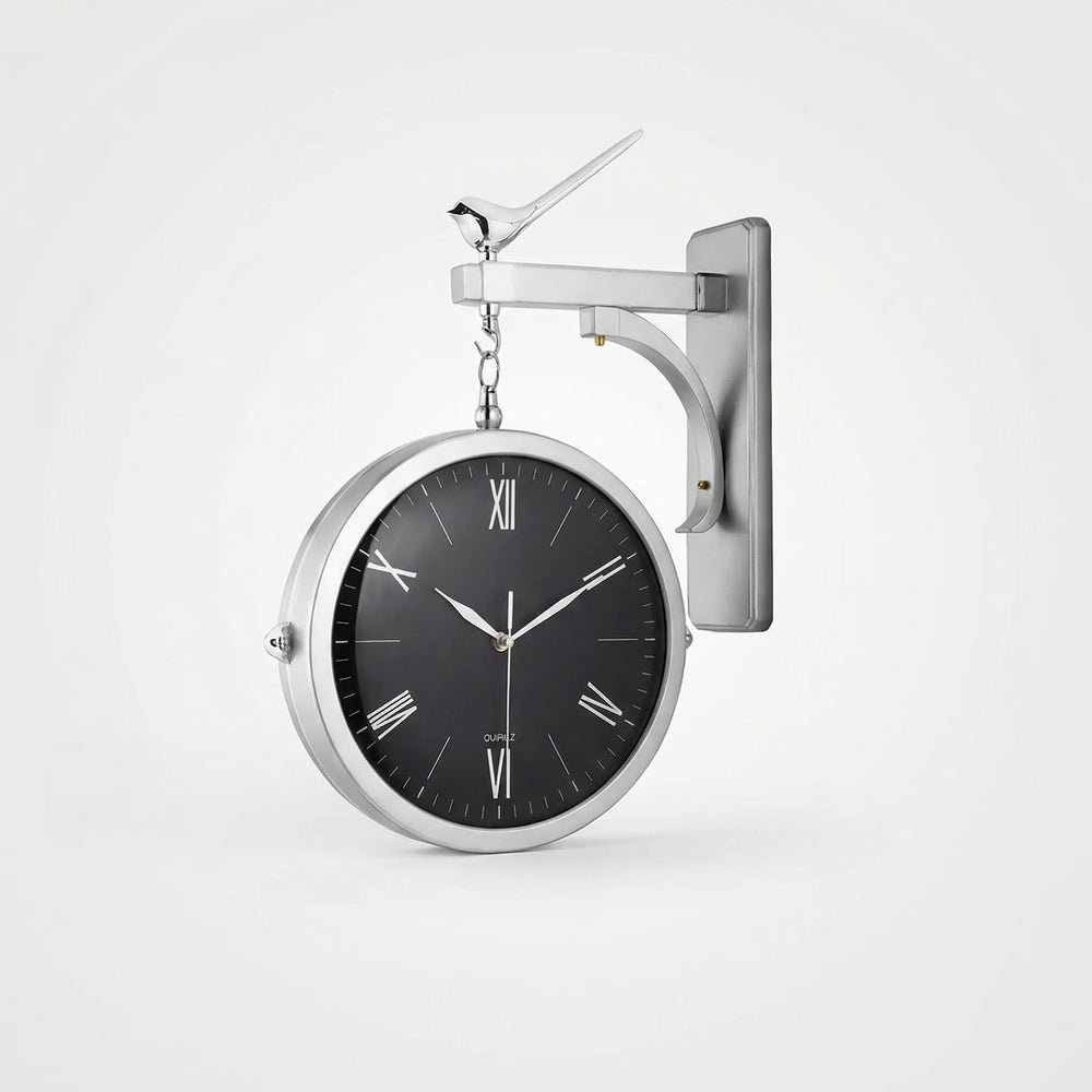 Double Sided Wall Clock - ChronoVista