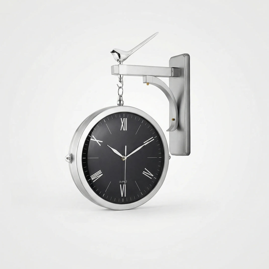 Double Sided Wall Clock - ChronoVista