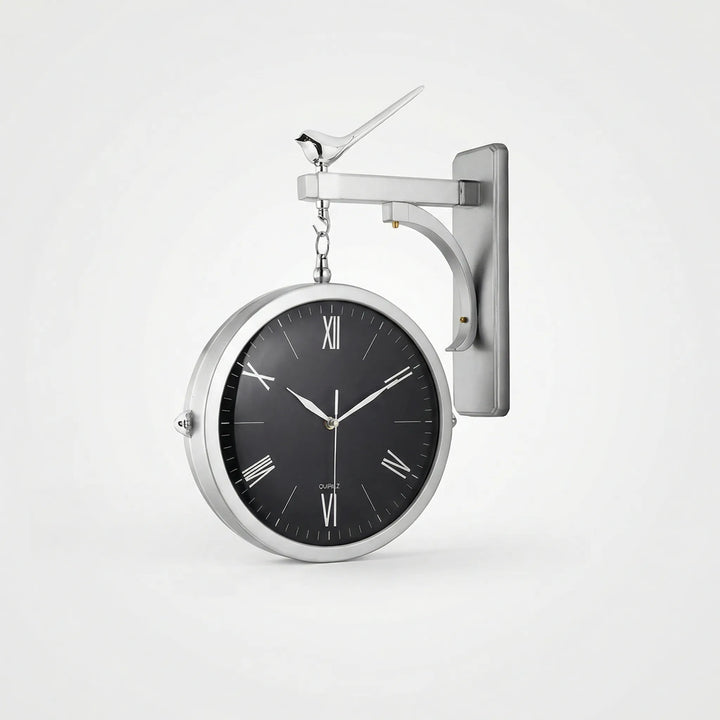 Double Sided Wall Clock - ChronoVista