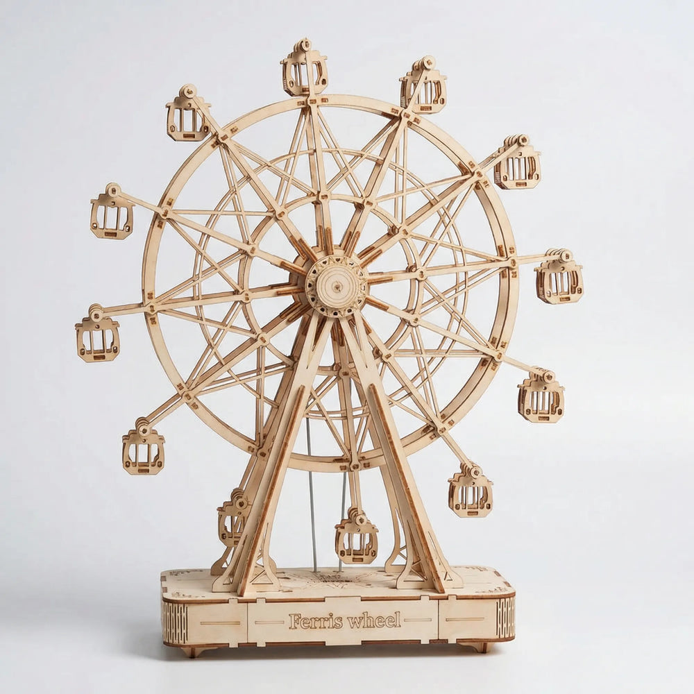 Draaibaar 3D-Houten Model Om Zelf Te Bouwen - Wheelventure