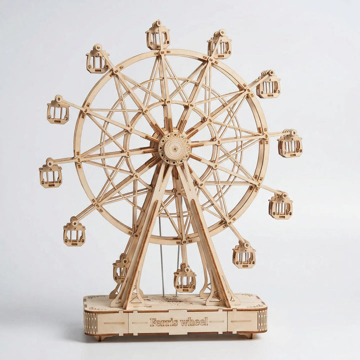 Draaibaar 3D-Houten Model Om Zelf Te Bouwen - Wheelventure