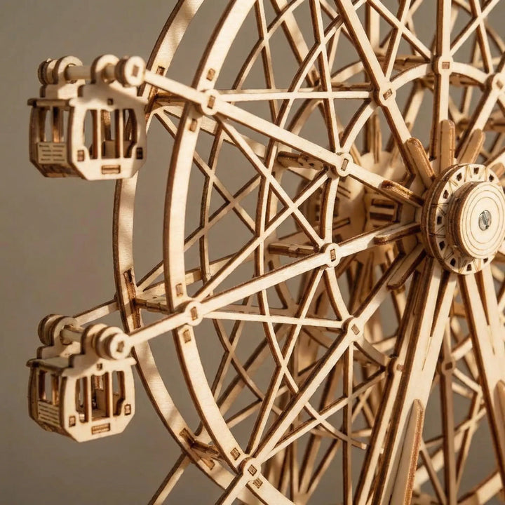 Draaibaar 3D-Houten Model Om Zelf Te Bouwen - Wheelventure