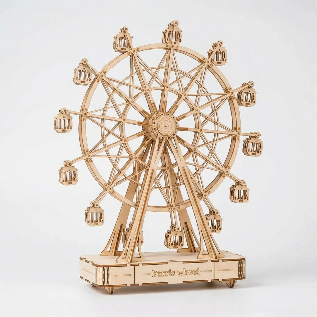 Draaibaar 3D-Houten Model Om Zelf Te Bouwen - Wheelventure