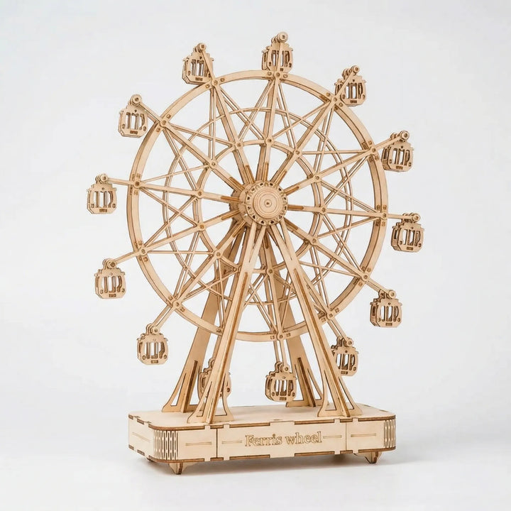 Draaibaar 3D-Houten Model Om Zelf Te Bouwen - Wheelventure