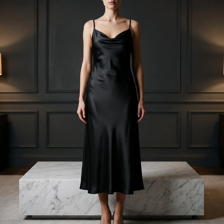 Draped Slip Dress -  Jody