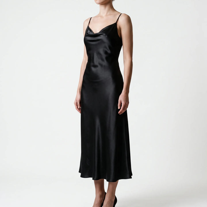 Draped Slip Dress -  Jody