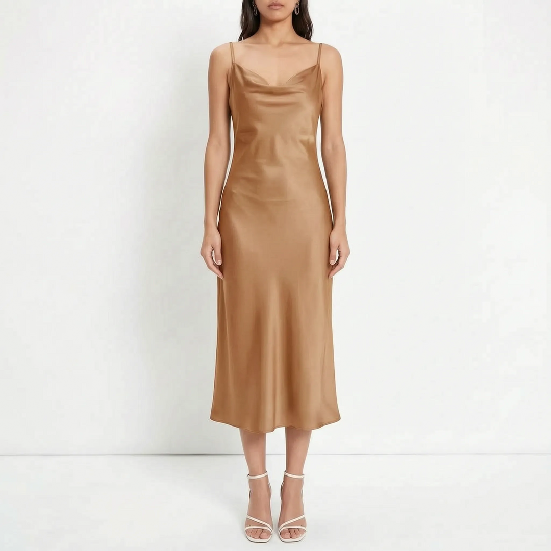 Draped Slip Dress -  Jody