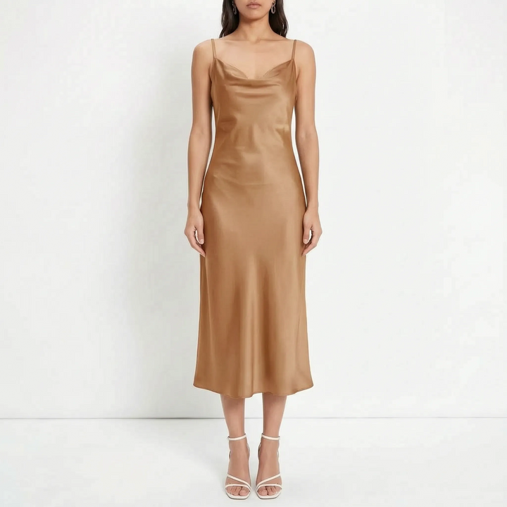 Draped Slip Dress -  Jody