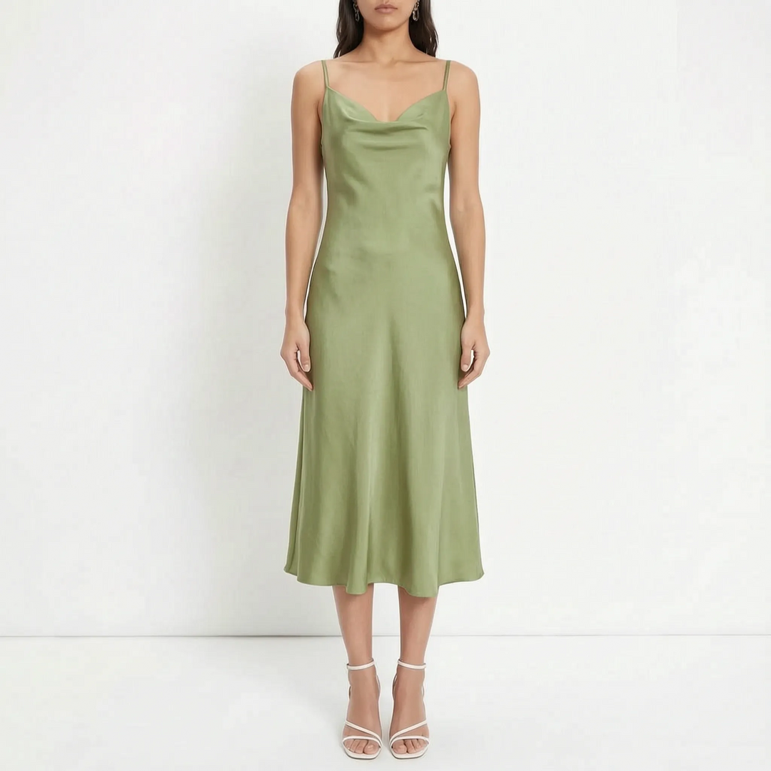 Draped Slip Dress -  Jody
