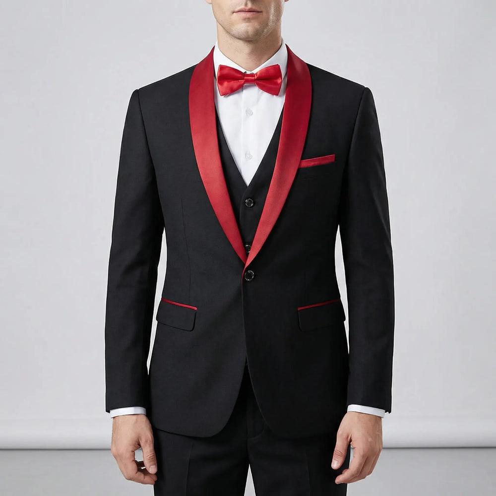 Dreiteiliger Slim-Fit-Anzug - Hennes