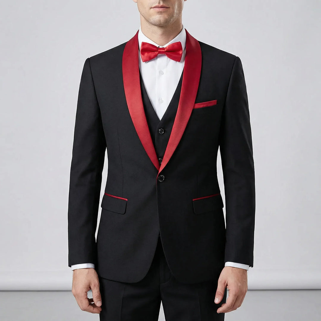 Dreiteiliger Slim-Fit-Anzug - Hennes