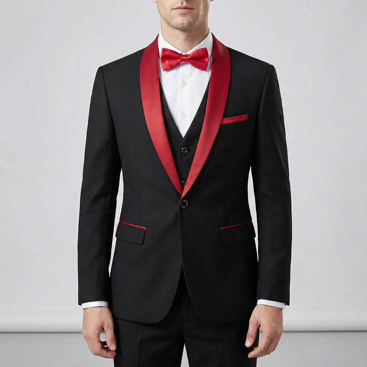 Dreiteiliger Slim-Fit-Anzug - Hennes