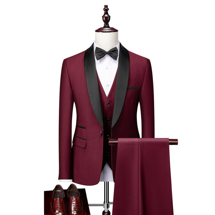 Dreiteiliger Slim-Fit-Anzug - Hennes
