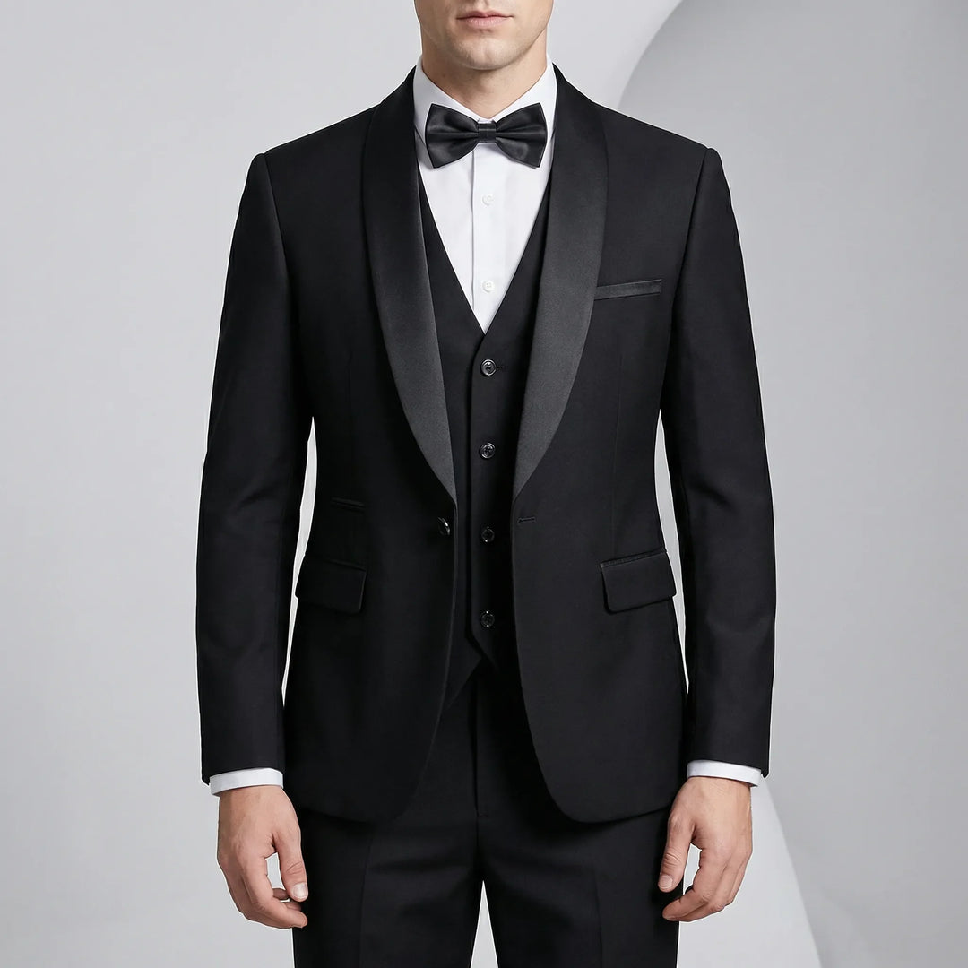 Dreiteiliger Slim-Fit-Anzug - Hennes