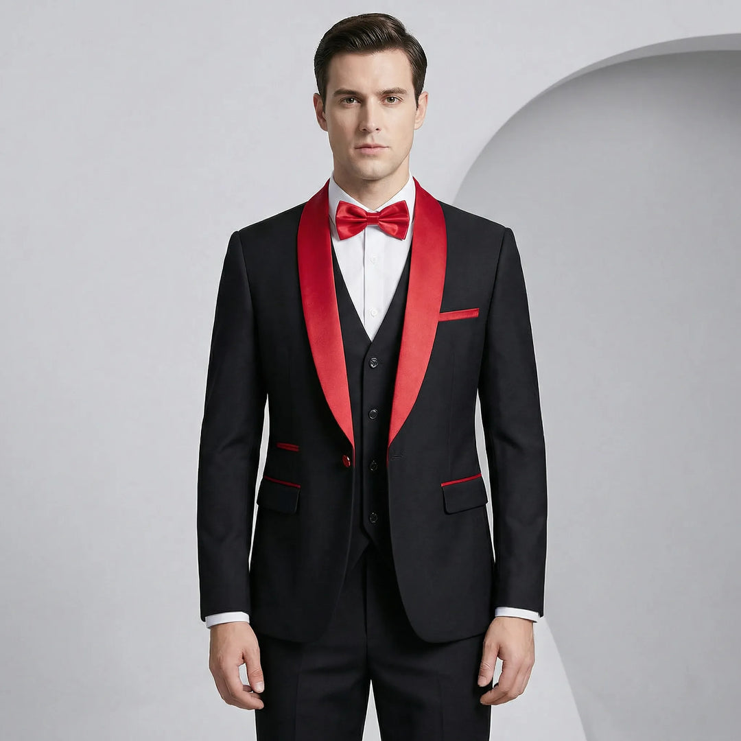 Dreiteiliger Slim-Fit-Anzug - Hennes