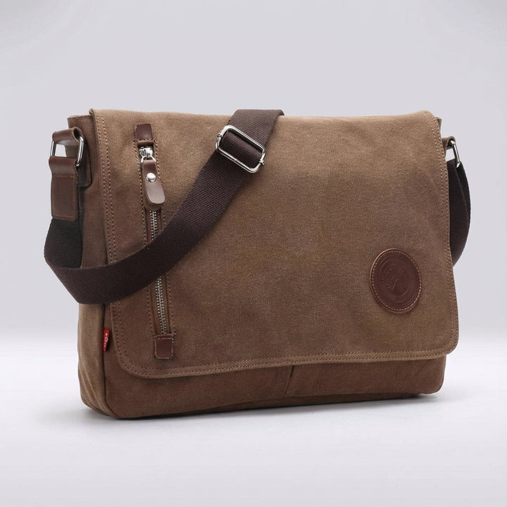 Duurzame Canvas Schoudertas - RoamKeeper