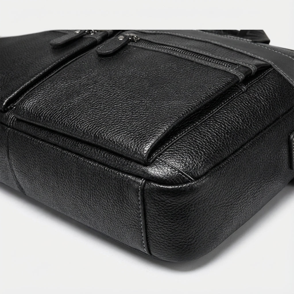 Echte Leren Laptoptas - UrbanSling