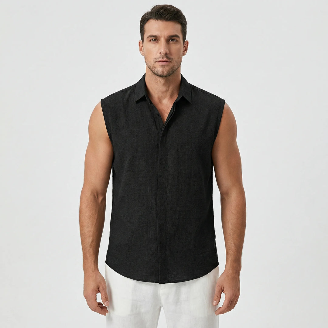 Effen Zomershirt Zonder Mouwen - Dexter