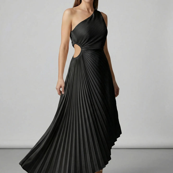 Einschulterkleid Mit Faltenrock - Lisann