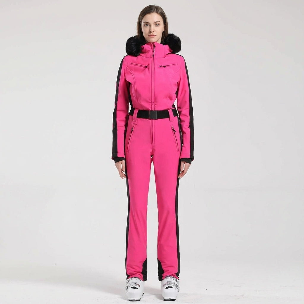 Einteiliges Skioverall Mit Kapuze - Clarissa