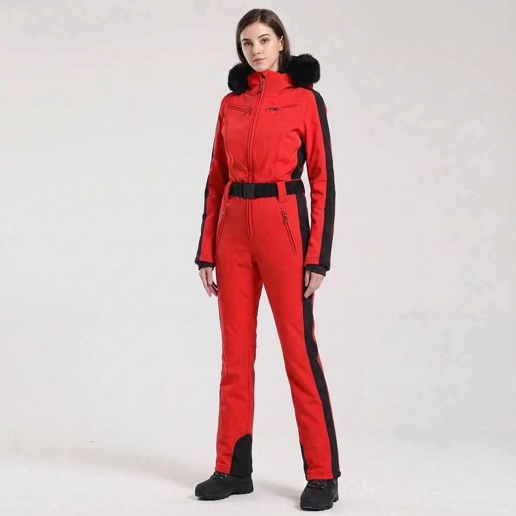 Einteiliges Skioverall Mit Kapuze - Clarissa