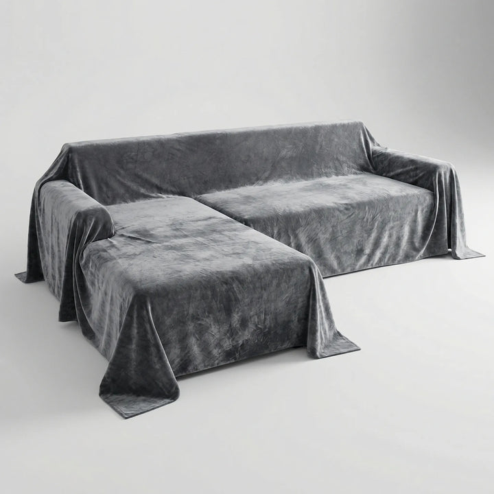 Elastische Bankhoes Met Antislipcoating - Sofashield