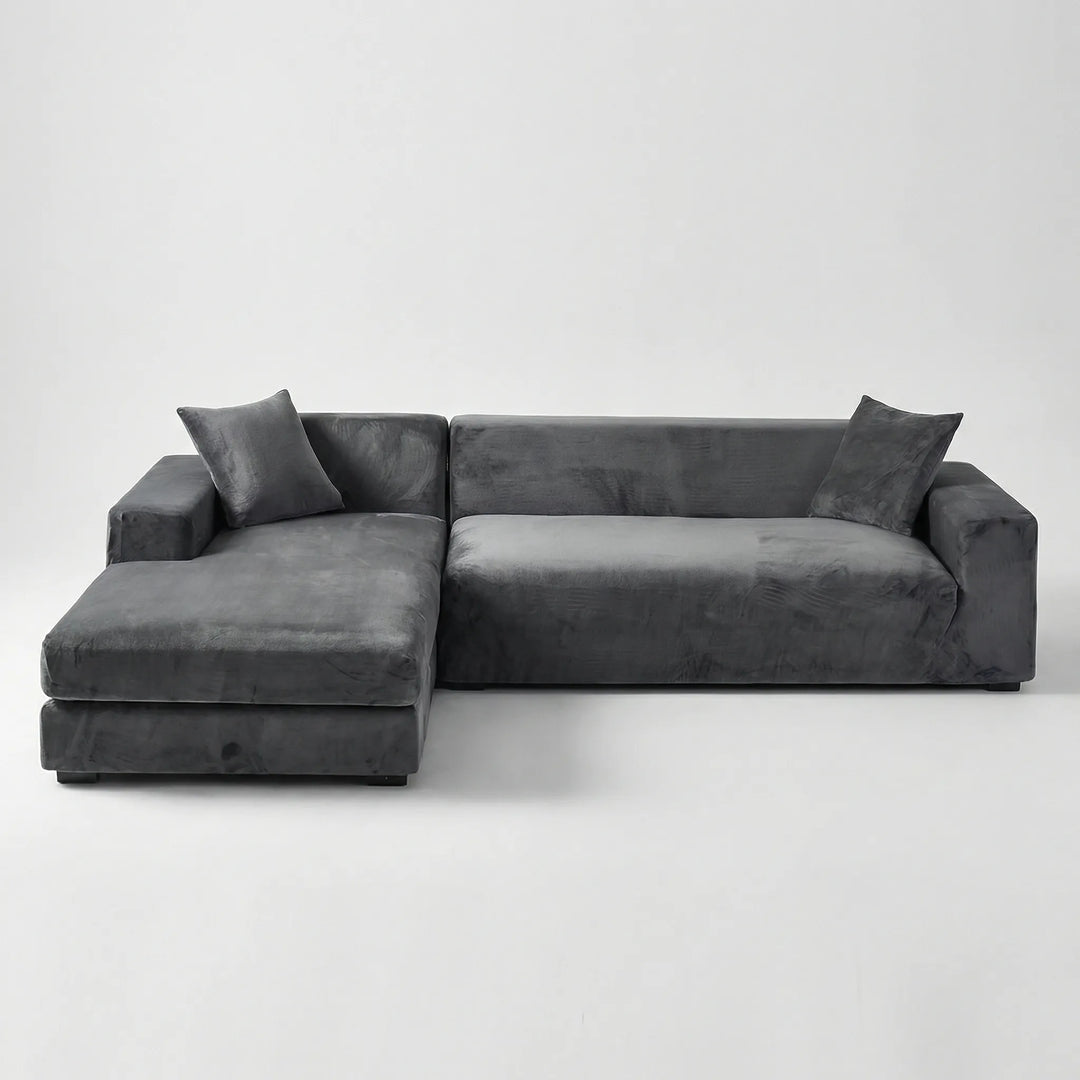 Elastische Bankhoes Met Antislipcoating - Sofashield