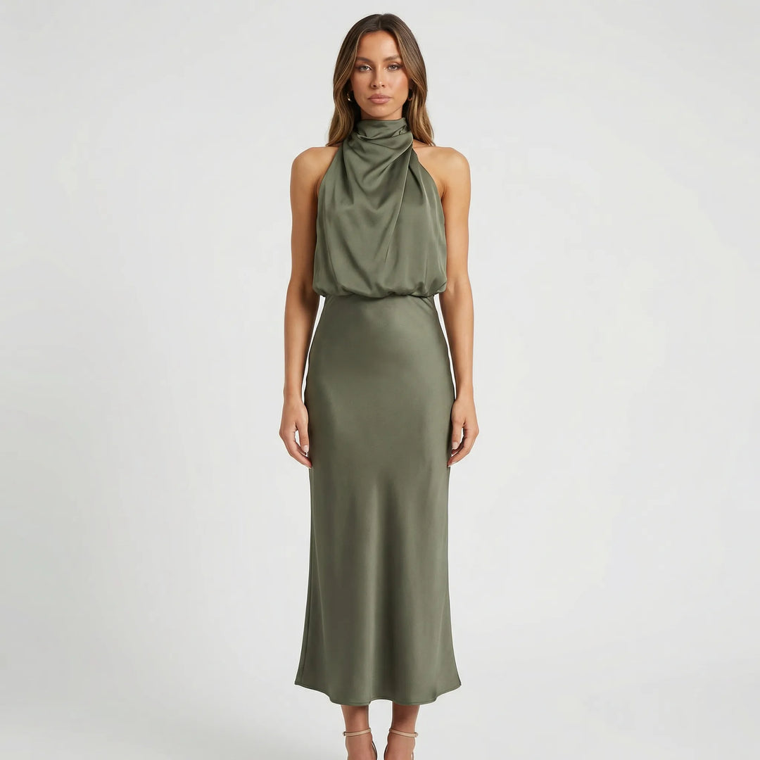 Elegantes Partykleid In Glänzender Ausführung - Gail