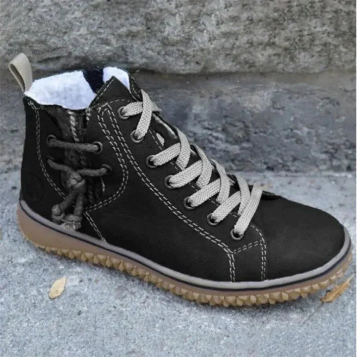 Ladies & Men's Winter Boots Vintage Design with Insulation & Non-Slip Sole – Norena