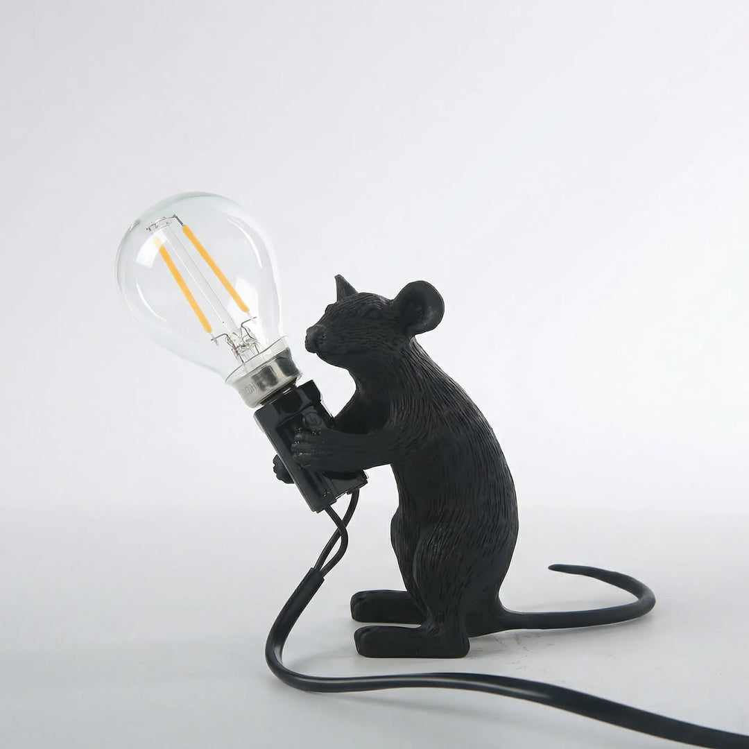 Figuratieve Tafellamp Met Muisvorm - Lumouse