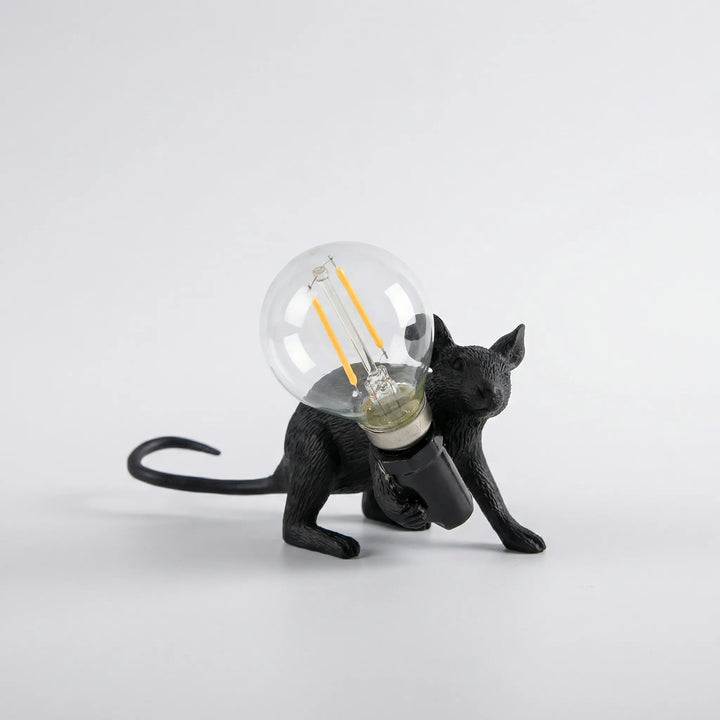 Figuratieve Tafellamp Met Muisvorm - Lumouse