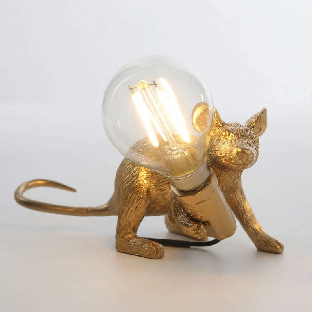 Figuratieve Tafellamp Met Muisvorm - Lumouse