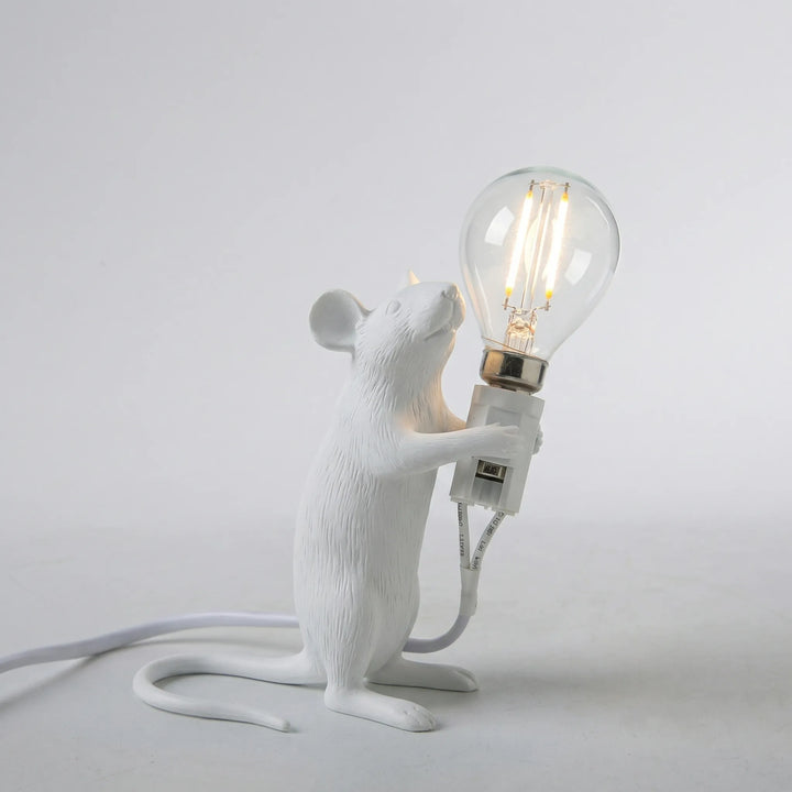 Figuratieve Tafellamp Met Muisvorm - Lumouse