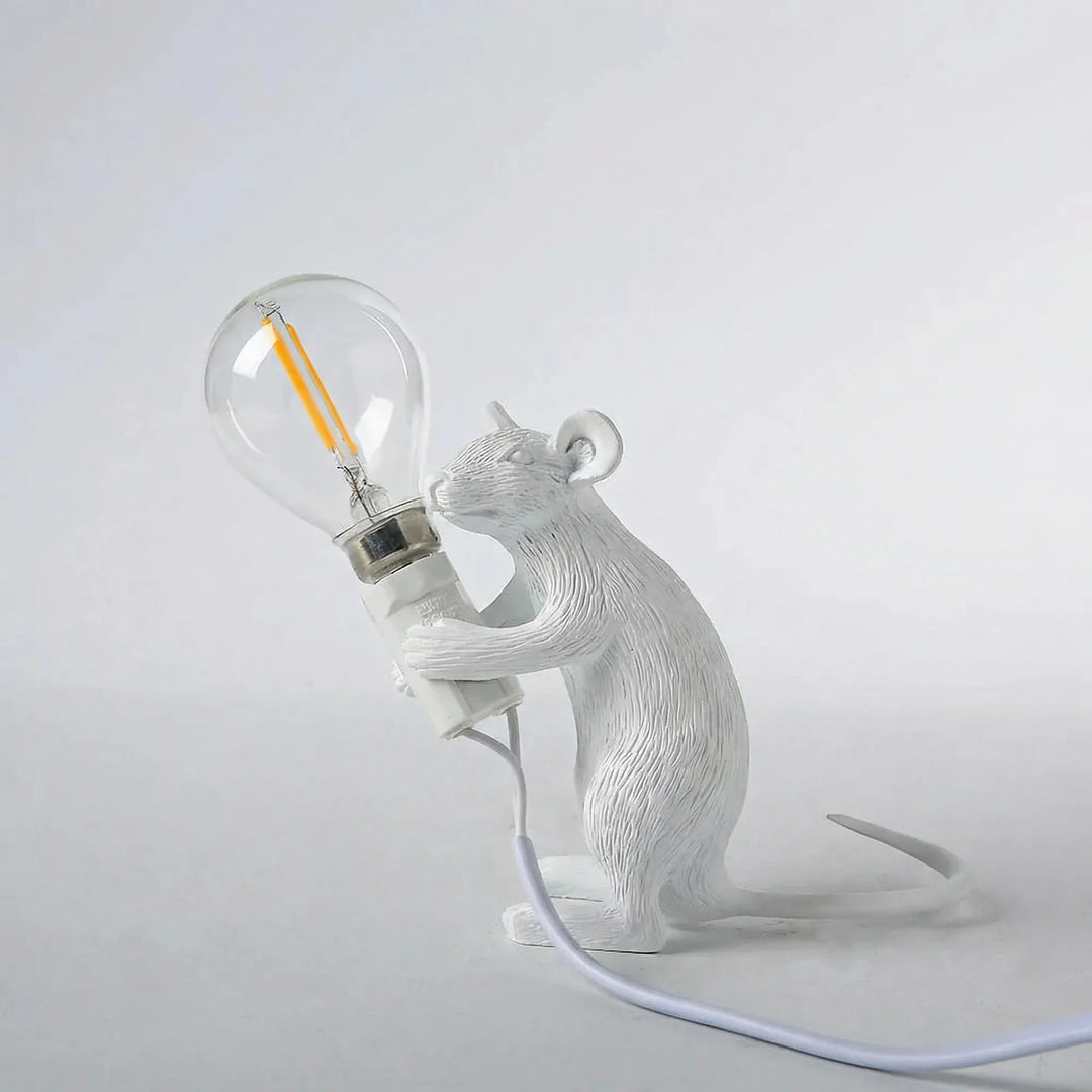 Figuratieve Tafellamp Met Muisvorm - Lumouse