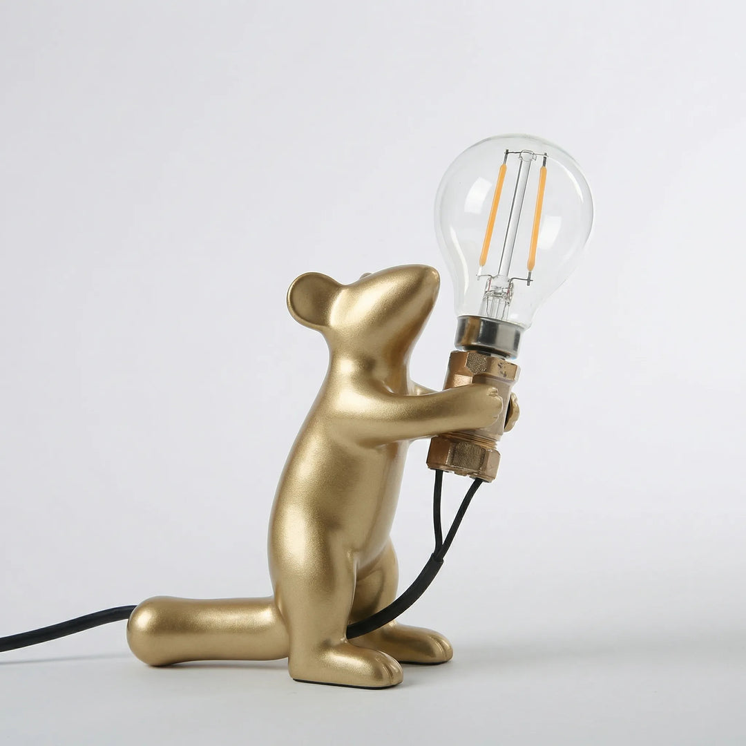 Figuratieve Tafellamp Met Muisvorm - Lumouse