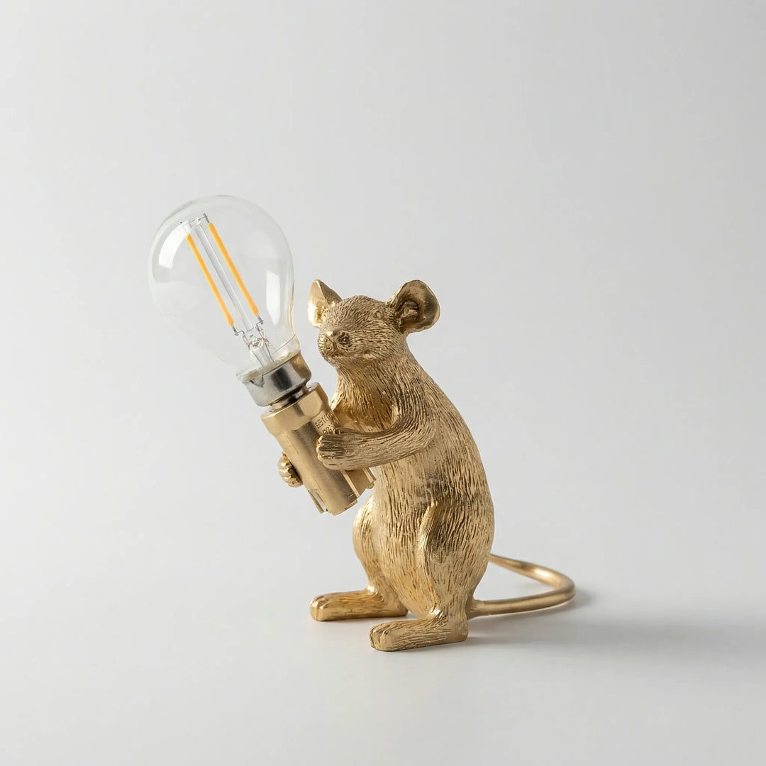 Figuratieve Tafellamp Met Muisvorm - Lumouse