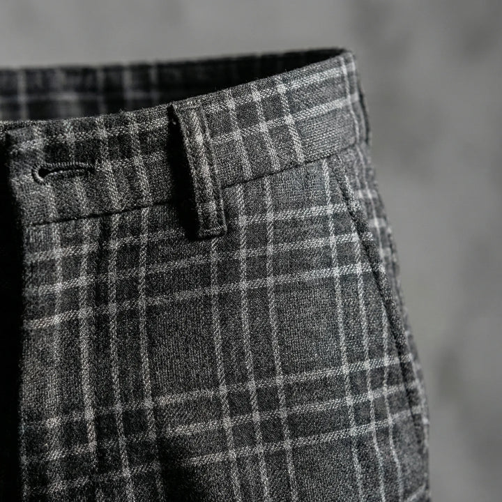 Figurnahe Hose Mit Klassischem Karodesign - Keith