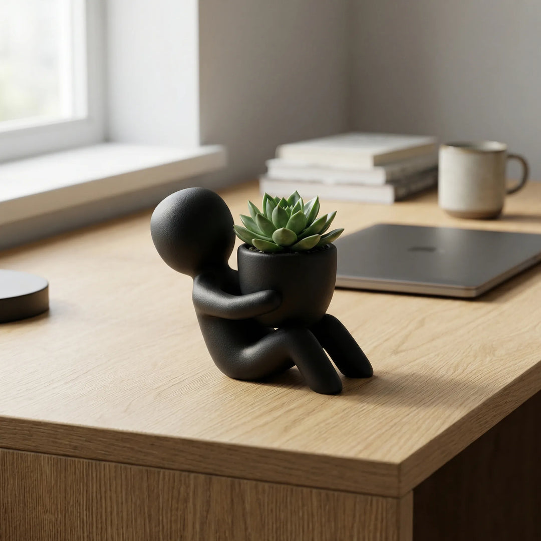 Figuurvormige Bloempot In Scandinavische Stijl - Plantfolk