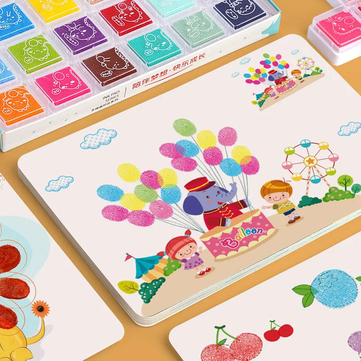 Finger Painting Activity Set - DoodleJoy