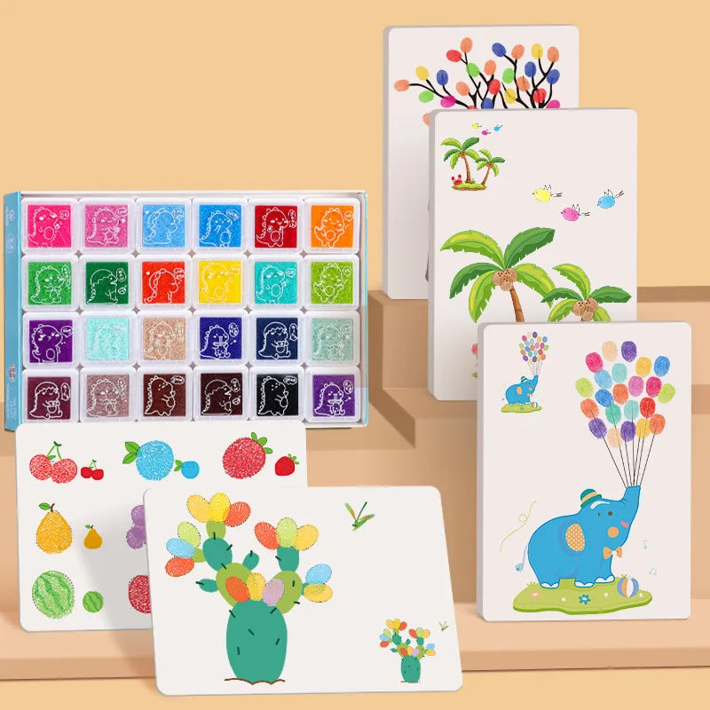 Finger Painting Activity Set - DoodleJoy