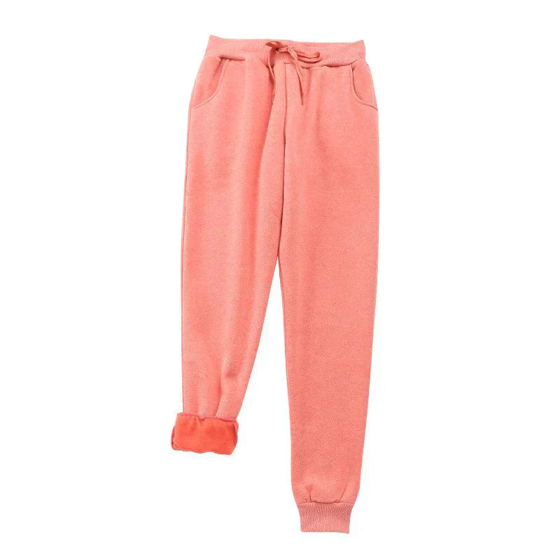 Fleece-Lined Women's Jogger Trousers - Karen