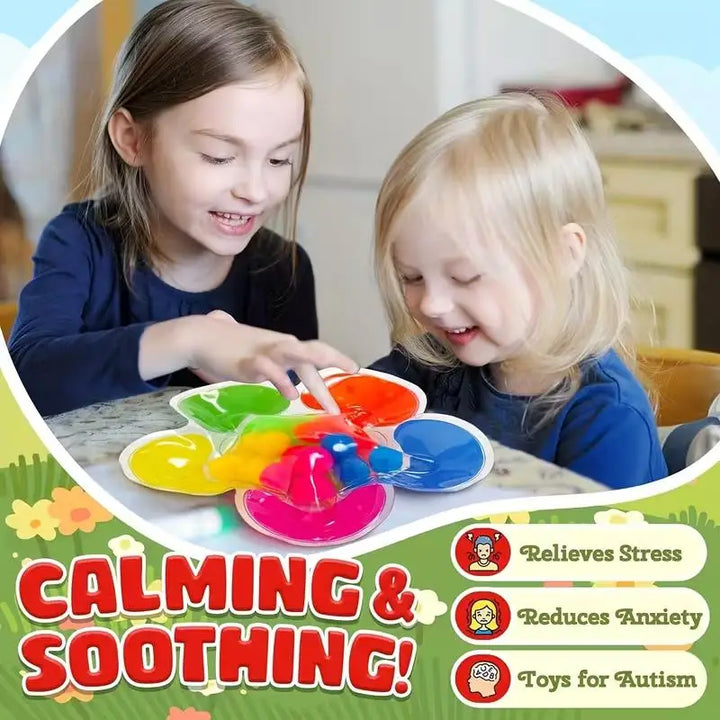 Flower-Shaped Sorting Toy - Sortabloom