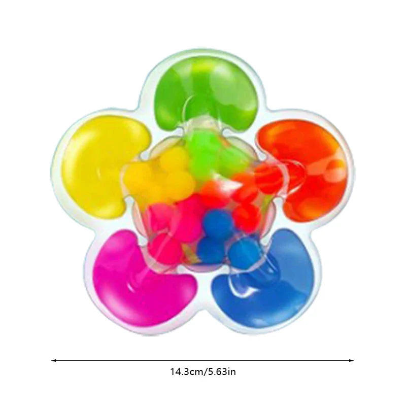 Flower-Shaped Sorting Toy - Sortabloom